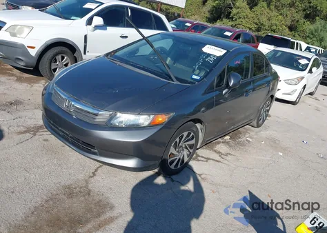 2012 Honda Civic Lx from USA, damaged, VIN 19XFB2F5XCE084892